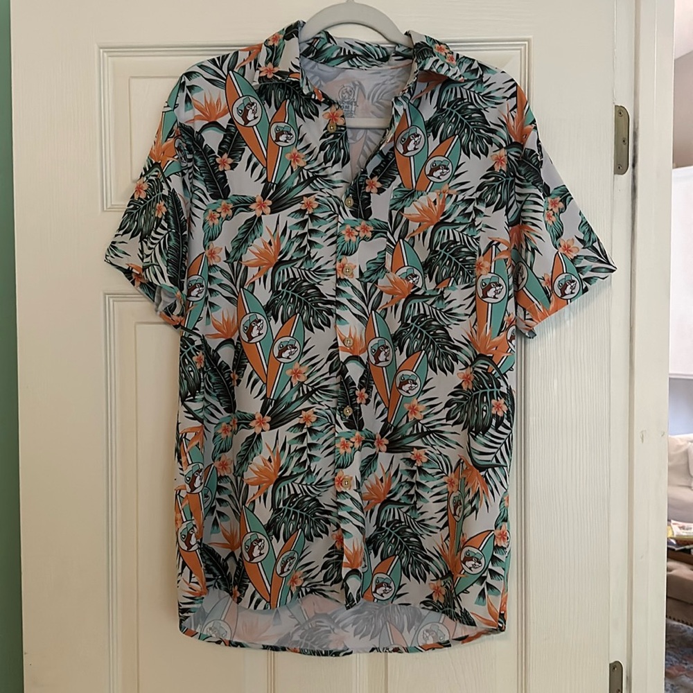 Bucee’s Men’s Button Down Shirt Size Small Medium S/M